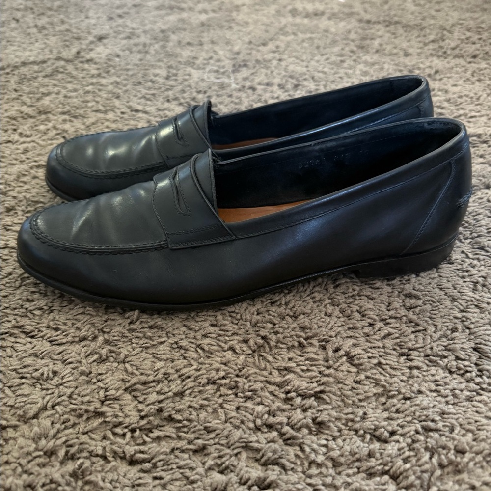 Salvatore Ferragamo Penny Dress Loafer, Size 10 - Black - Picture 7 of 10